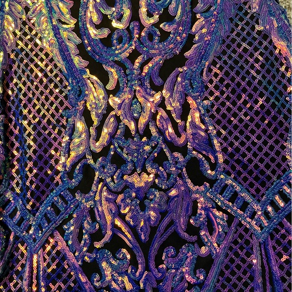 Windsor Sequin Strappy Mini Dress - Picture 7 of 8